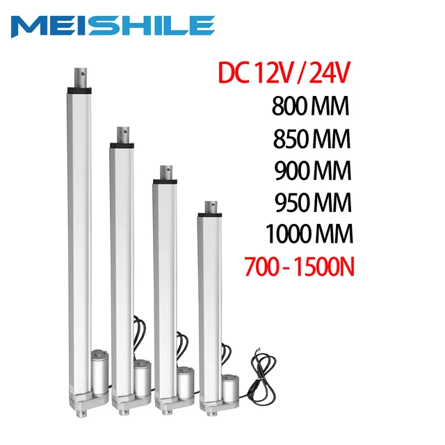 DC 12V/24V Linear Antrieb 800MM 850MM 900MM 950MM 1000MM Hub Linear  elektrische Motor Antrieb Fernbedienung