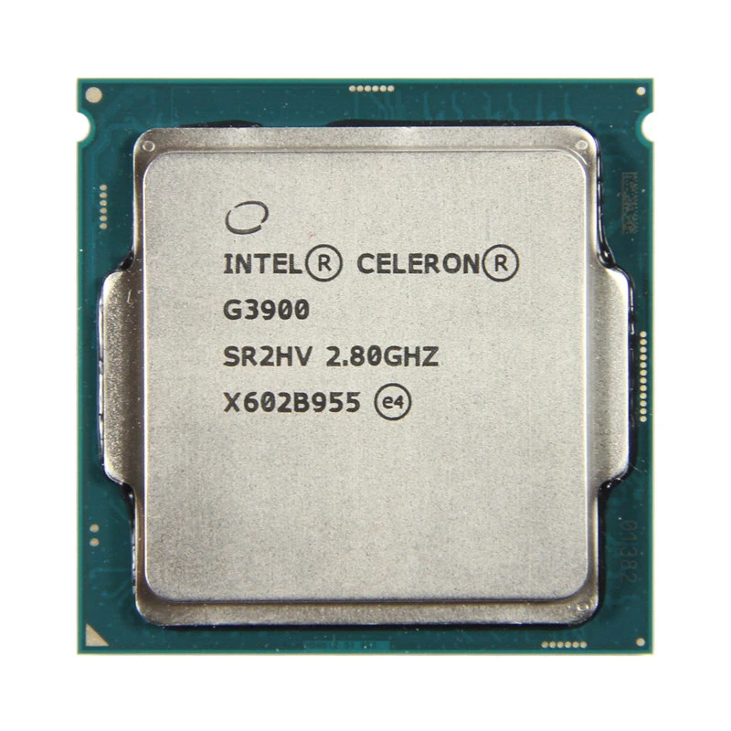 cpu core Intel celeron g3900 2.8 ghz duplo-núcleo duplo-thread 51w processador cpu lga 1151 Procesador central ryzen threadripper