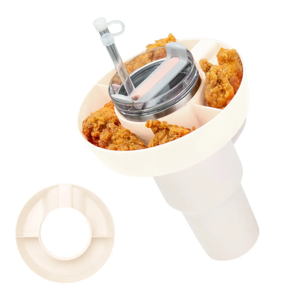 Stanley Plate Compartment Fruit Snack Platter Fruit Plate Snacks Dessert Drop and Shatter Resistant Stanley Snack
