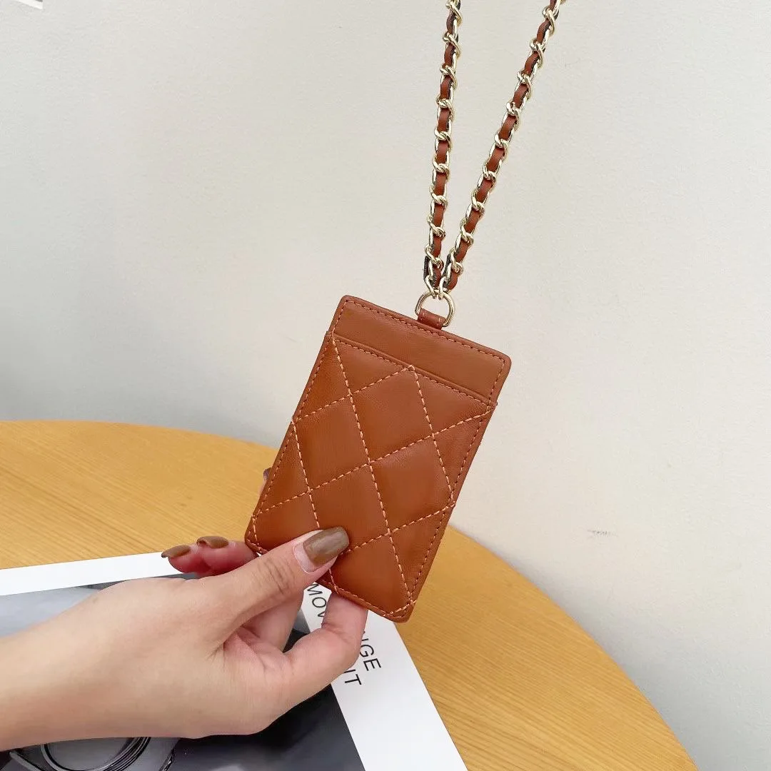 Genuine Cow Leather Luxury Top Quality Brand Fashion Vintage Credit ID Card Holder With Business Card Case Coin Purse Card Bag