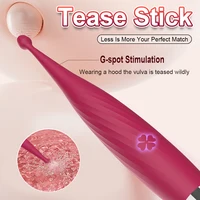 Anfänger G-Punkt Vibrator Schneller Orgasmus Nippel Klitoris Stimulator Massagegerät 10-Frequenz Vibrierendes Sexspielzeug für Frauen Vergnügen 5
