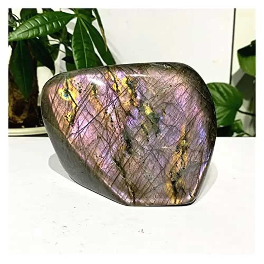 Crystal Quartz Healing Stones Set Energy Focus Home Decor Gift Aquarium Garden Bowl Altar Crystal Rocks Purple Labradorite A14