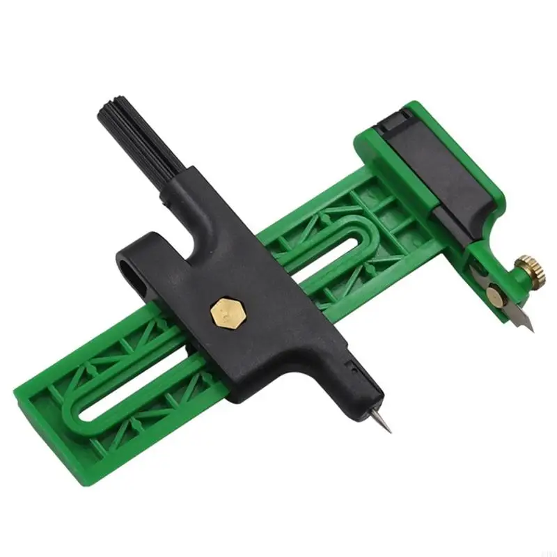 13MA Circle Paper Cutter Circle Cutter Ratchet Handle Non-slip Grip Perfect 2-15cm Circles for Card Making DIY Crafts