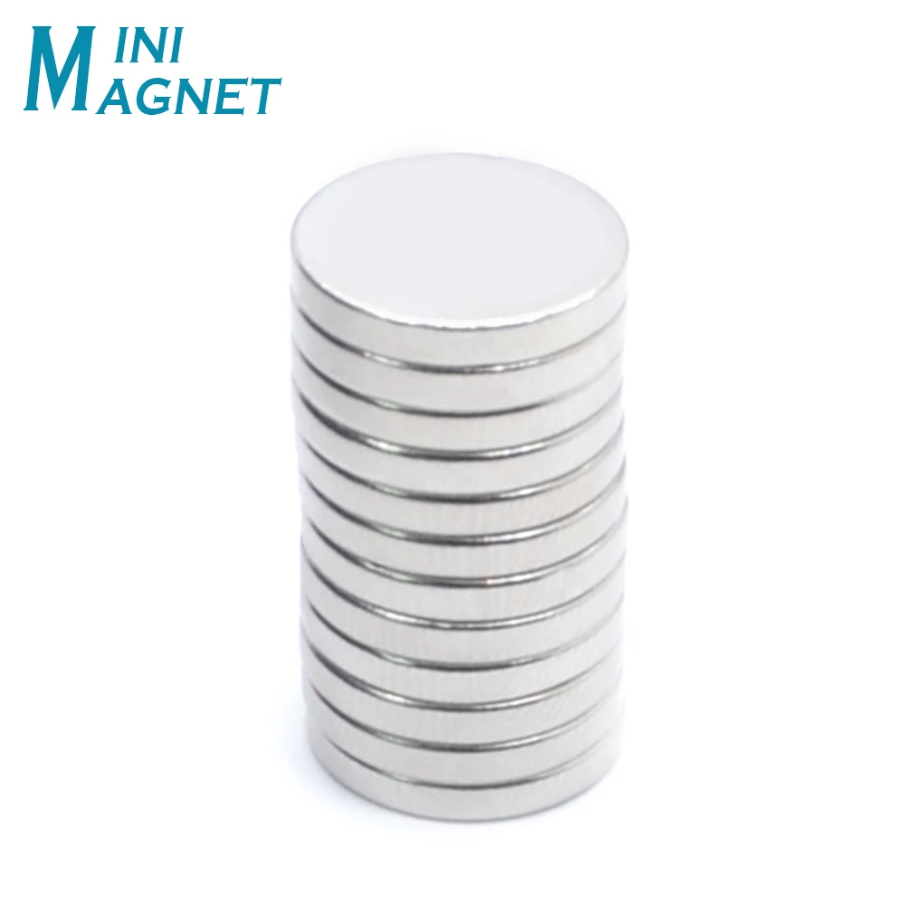 Round 10x2mm Refrigerator Magnets - Strong and Versatile