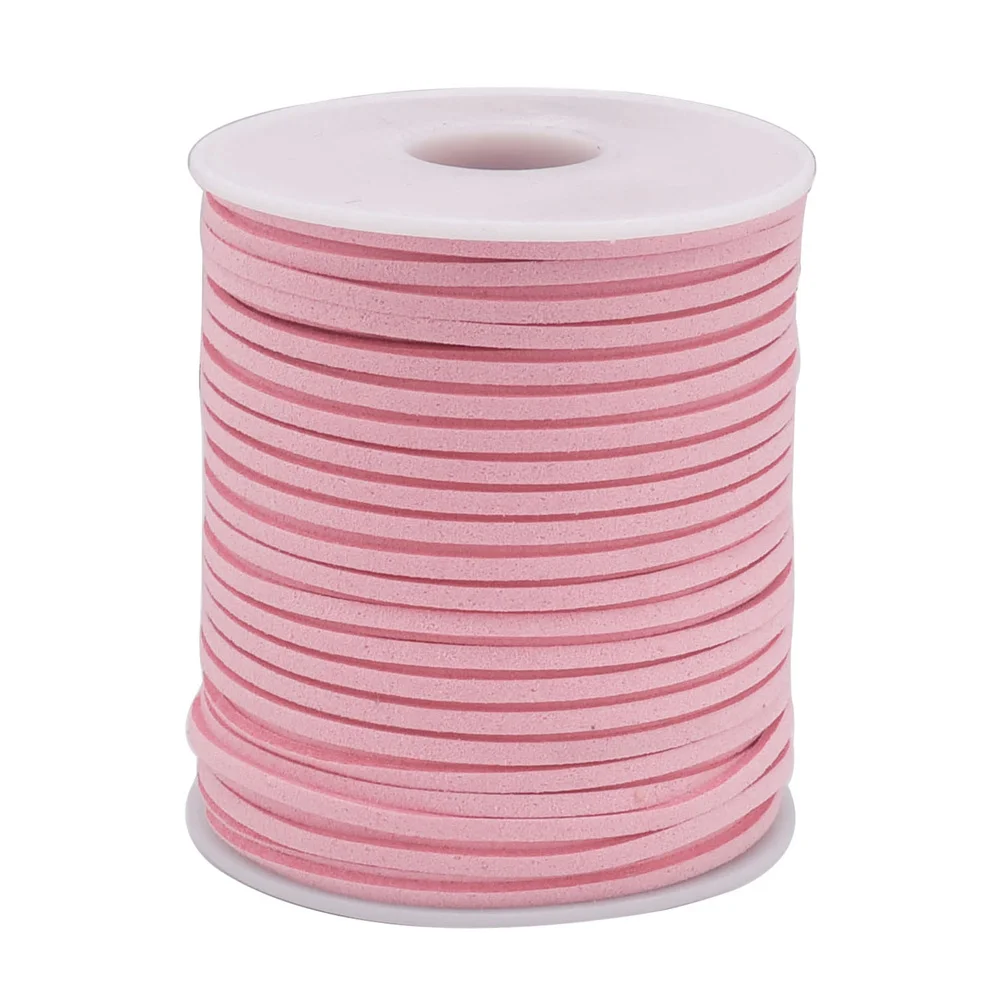 2,6mm Kunstleder Kunstleder Kordel Lederst reifen & Schnürsenkel für Traum fänger liefert DIY Handwerk Faden Samt Schnur Schmuck herstellung – Detail 6