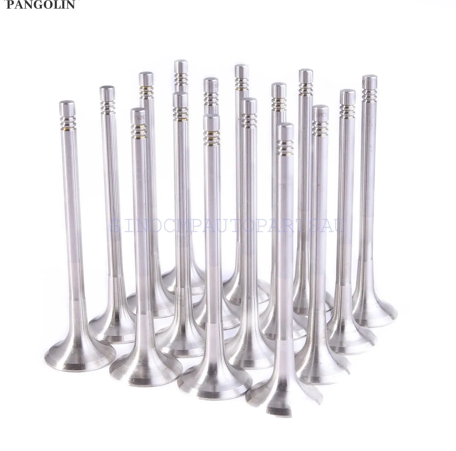 16pcs Intake & Exhaust Valves Replacement for VW AUDI 1.4T CAV CTH CNW BMY CTK EA111 Engine