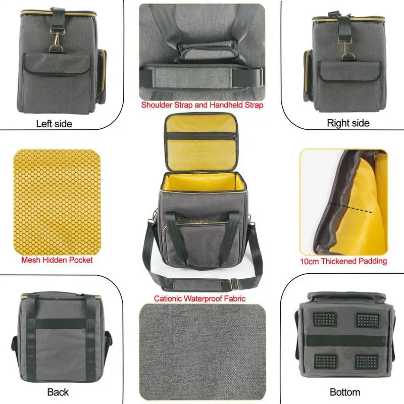 Large Capacity Record Storage Box for CDs and Albums