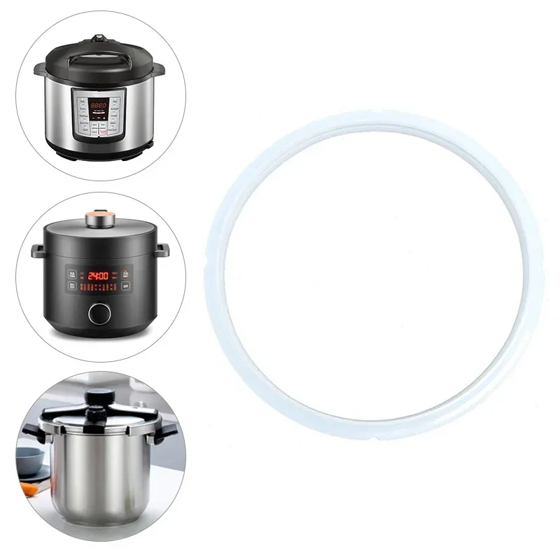 Silicone Rubber Gasket Electric Pressure Cooker Replacement Cooker Lid Sealing Ring 2-8L Gaskets Accessories 1Pcs silicone covers