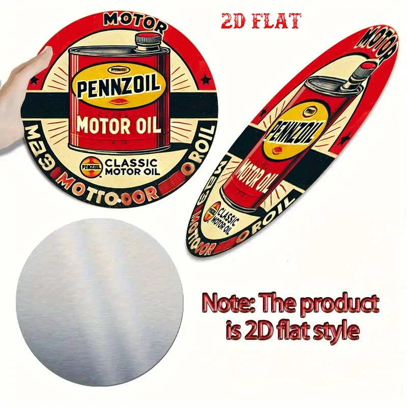 Ein flaches 2D-Holzschild im Industriestil mit Retro-Design – ein klassisches Autoschild – perfekte Raumdekoration – Detail 10