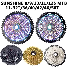 

MTB Road Bike 8 9 10 11 12 Speed Bicycle Flywheel 11-32T/36T/40T/42T/46T/50T Bicycle Variable Speed Flywheel For XD Cassette