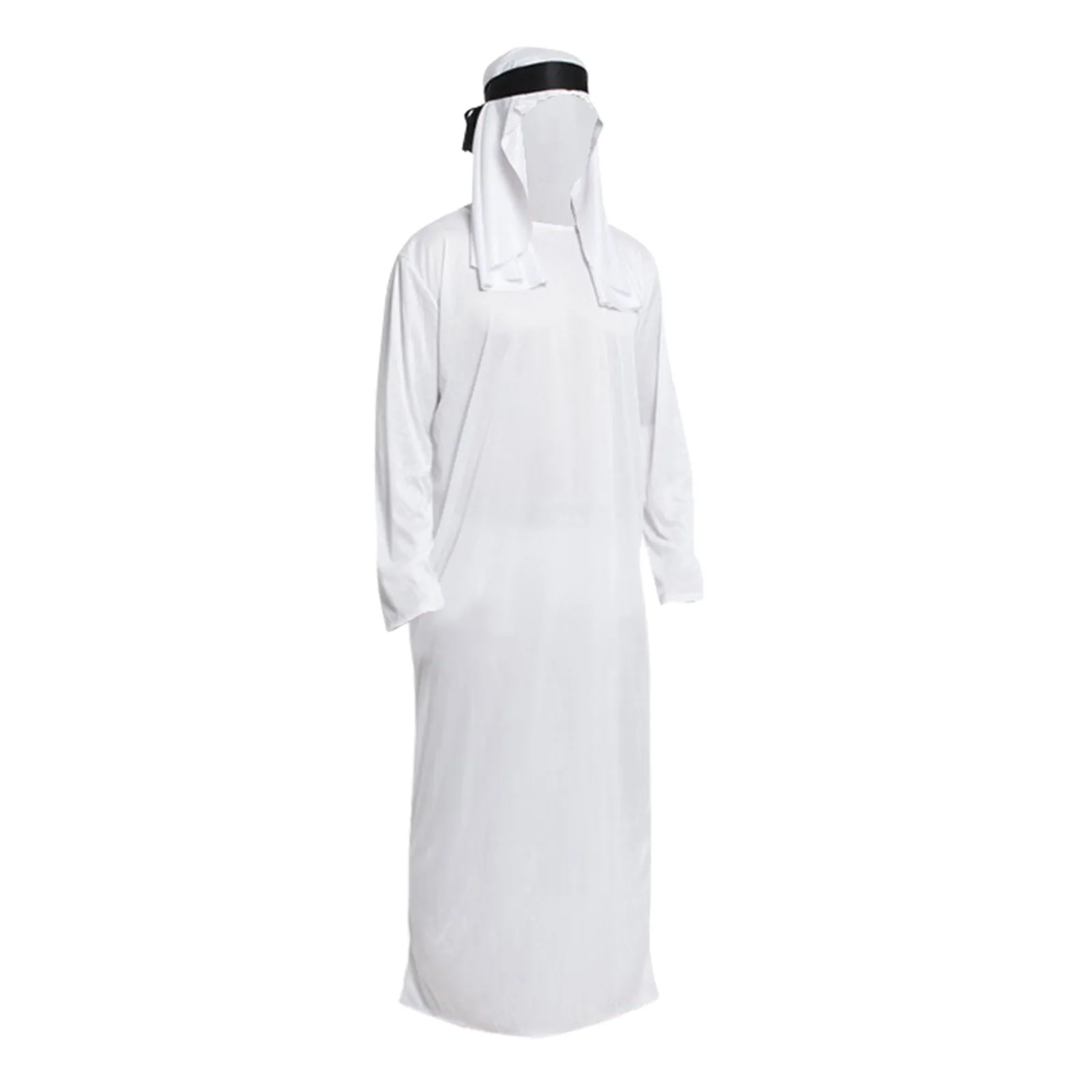 1Set Arab Middle UAE Cosplay Headband Men's Robes With Headband Strap
