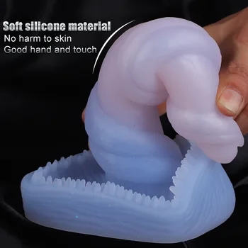 Tentacle Toys Octopus Huge Anal Dildo Silicone Anal Plug Monster Prostate Massager Hand-free With Suction Cup Vaginal G-Spot Toy 4