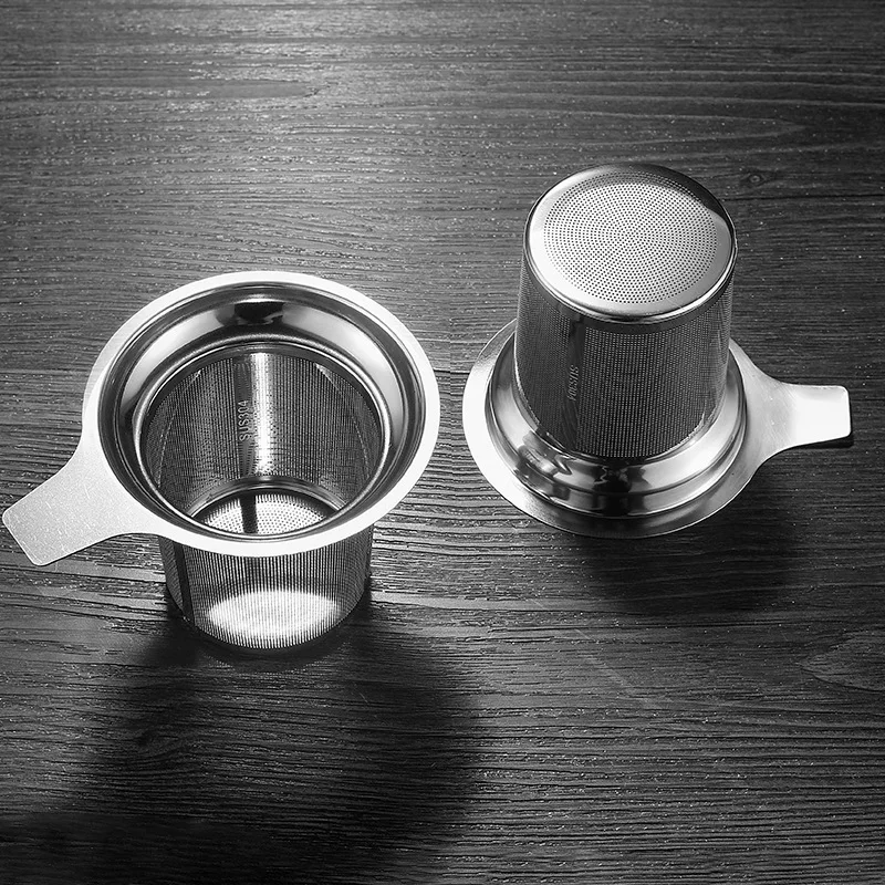 

Reusable Tea Infusers 304 Stainless Steel Tea Leak Filter Tea Strainer Teapot Metal Loose Tea Leaf Spice Filter Home Accessories
