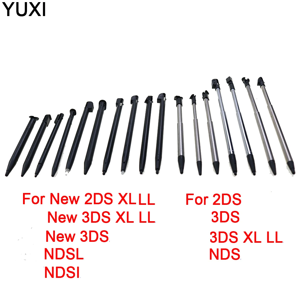 Plastic&metal Touch Screen Stylus Pen Game Console Pen For Nintendo New