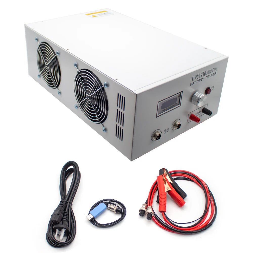 

Lithium Lead-Acid Battery Discharge Capacity Tester External Charger 12-72V 20A EBC-B20H