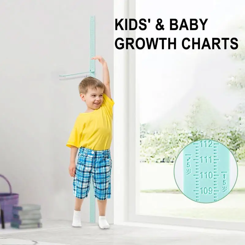 Children Height Measuring Chart Spliced Height Ruler Children 3D Growth Chart 3D Removable Reusable For Living Rooms