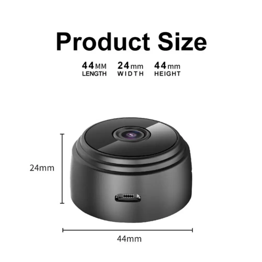 S7bc51efb8f074edb940882aace0b5f77M A9 Mini Camera 1080P Smart Home Security Magnetic Camcorder Surveillance Night Micro Motion Detection DVR Remote View