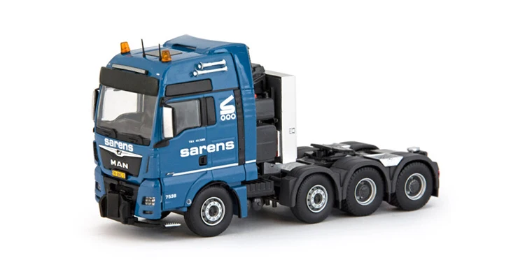 

Коллекционная модель из сплава подарок IMC 1:50 Масштаб MAN TGX 8X4 ось транспорт Грузовик трактор литьевая игрушка модель, Sarens 20-1055