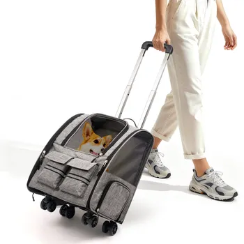 Rolling Pet Carrier/ Backpack 1