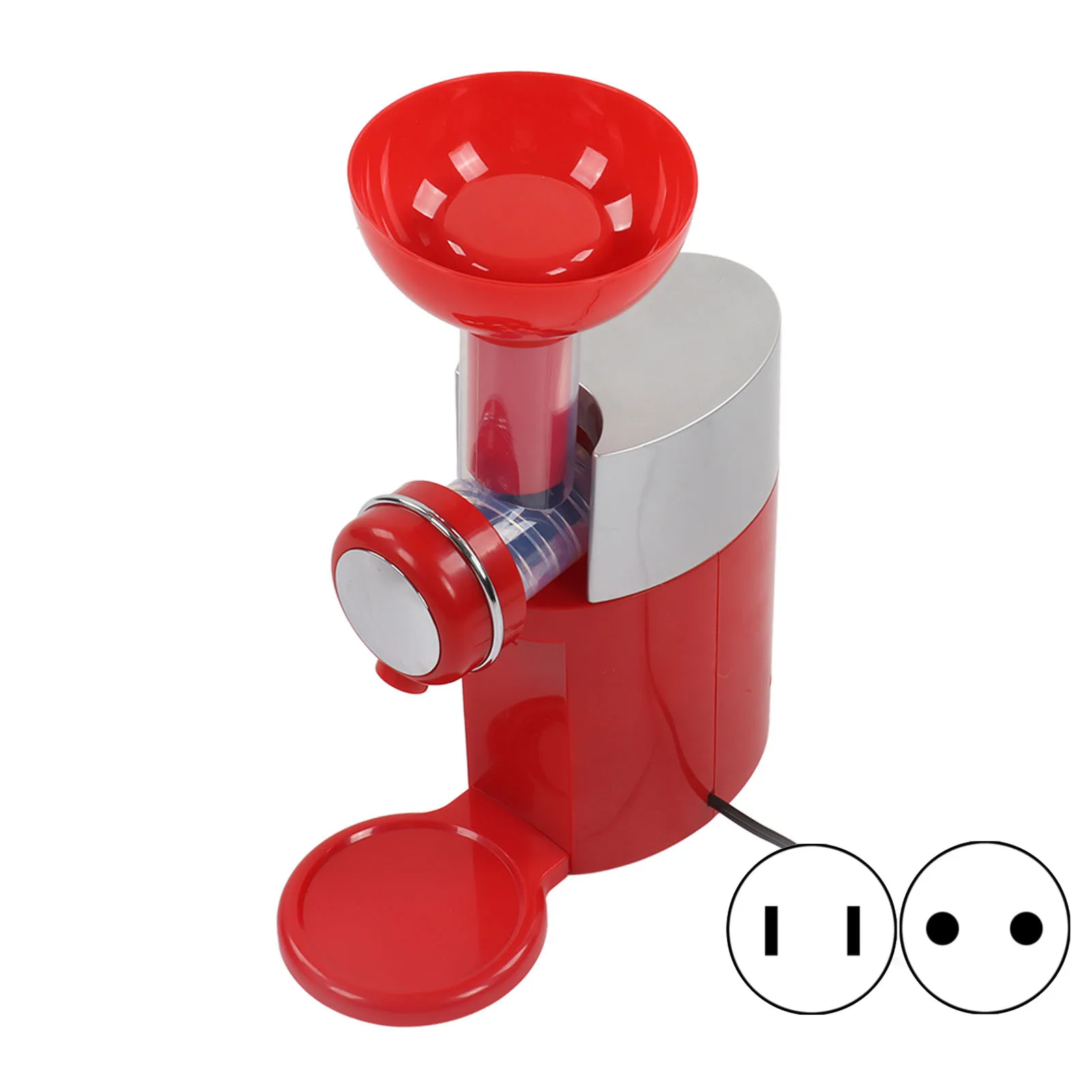 160W Automatic Frozen Fruit Dessert Machine Fruit Ice Cream Machine Maker Milkshake Machine for Home Kitchen 6