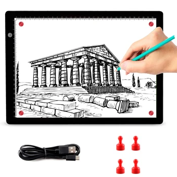 New A4 Drawing tablet wacom Digital Graphic Tablet LED Diamond Painting Light Pad Board Portable Board for X-ray film viewer