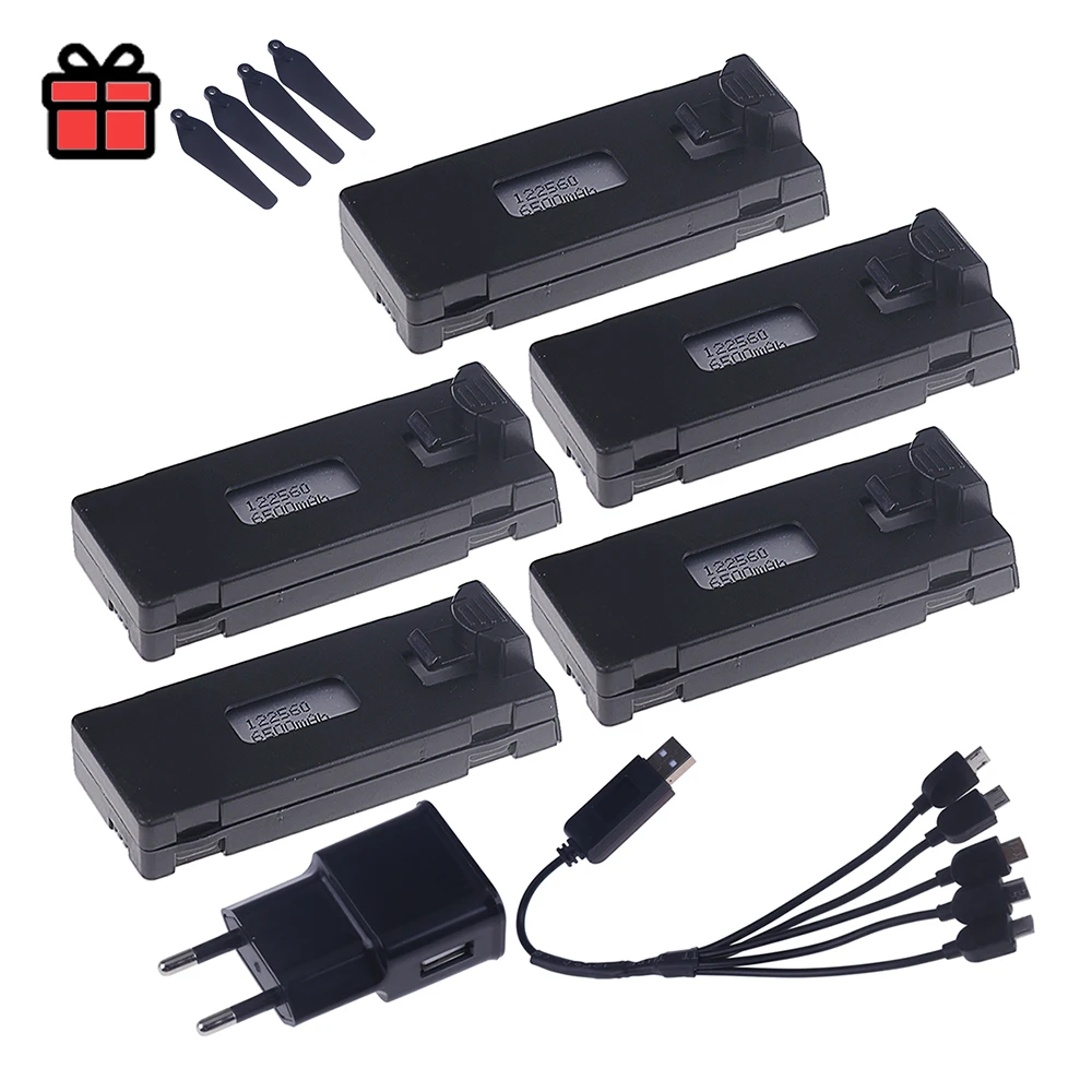 ตัวเลือกสินค้า แบตเตอรี่ชาร์จได้ 3.7V 6500mAh สำหรับโดรน RC