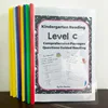 Reading Comprehension Level C-P Workbook Question Guided Reading Practice Learning English Toys for Children Kid Montessori 2