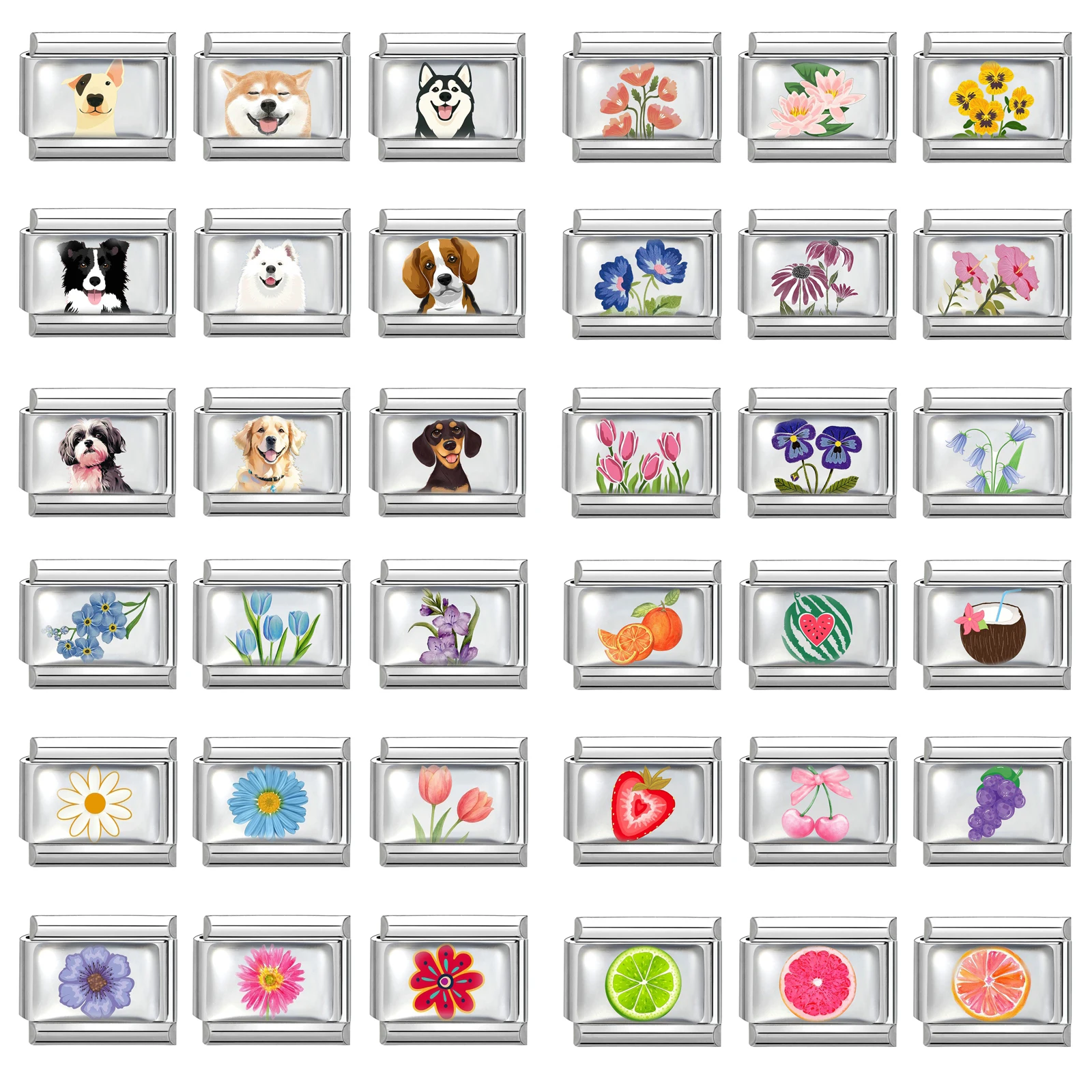 Italian Charm Link Fashion Jewelry