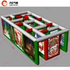 Fast Shipping 6x3m Digital Printing Inflatable Haunted Maze Christmas Inflatable Labyrinth Maze Arena for Sale 2