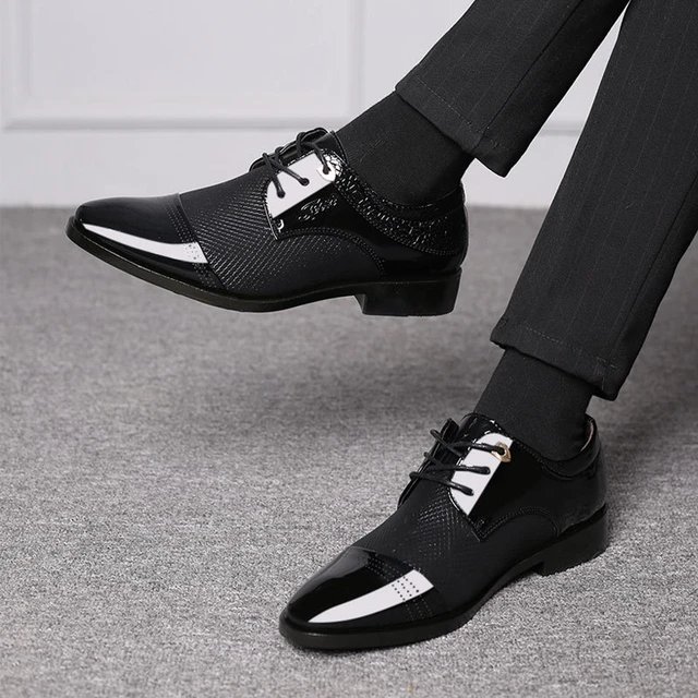 Hacer bien Depresión ampliar zapatos elegantes hombre zapatos charol hombre sapatos para hombre  mocasines homZapatos De vestir De negocios para