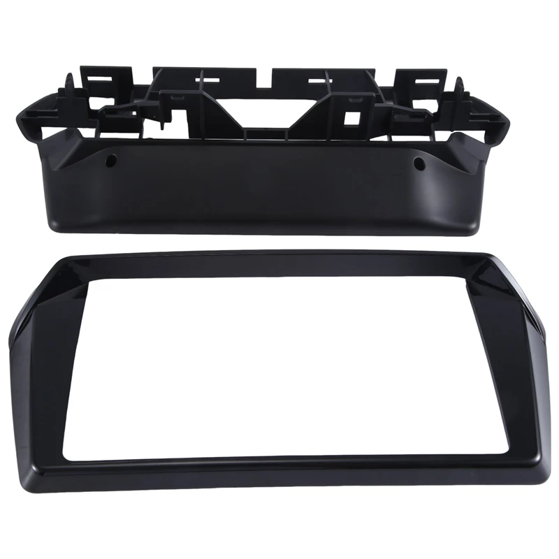 1 Pz Autoradio Fascas Accessori Auto Neri Per Peugeot 2008 P24 Peugeot 208 P21 2019-2023 Adattatore Pannello Stereo Da 9 Pollici