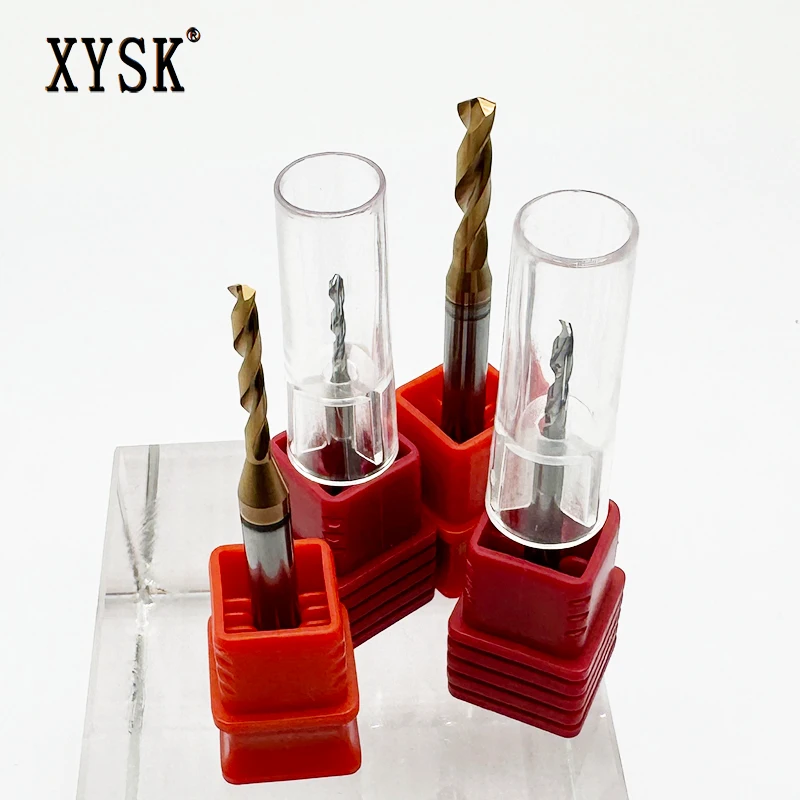 D6 텅스텐 스틸 고정 샹크 드릴 5.01 5.02 5.03 5.04 5.05 5.06 5.07 5.08 5.09 5.11 5.12-5.99 마이크로 직경 카바이드 소형 드릴 비트 외부 냉각 코팅 스틸 부품용