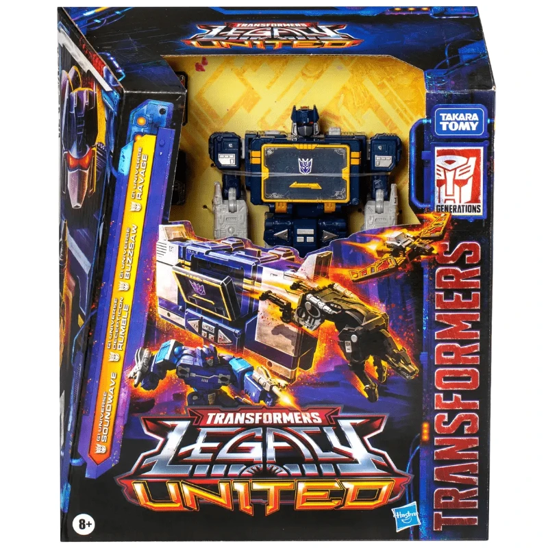 thumbnail image 1 of Figura de acción Transformers G1 Universo Sonic Modelo Juguete Regalo Colección liuwei, 1 of 4