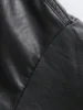 MENS CASUAL OUTDOOR PU LEATHER WATERPROOF  WINDPROOF  JACKET FOR SPRING AUTUMN 6
