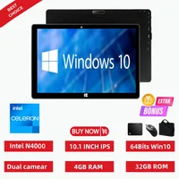 Big Sales Max111 10.1 INCH Intel N4000 CPU 64Bit Windows 10 Tablets 4GBDDR-RAM 32GB ROM USB 3.0 1280 x 800IPS HDMI