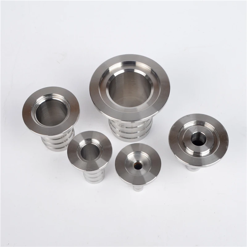 Adattatore Per Vuoto KF16 In Acciaio Inossidabile 304 – Raccordo A Coda Di Tubo Spinato Per KF10 KF16 KF25 KF40 KF50 (Diametro 16mm)