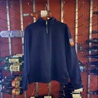 Y2K Retro Quarterzip Pullover Hoodie Embroidery Sweatshirt American Vintage Old Money Casual Streetwear Unisex Oversized Coat - Image 5