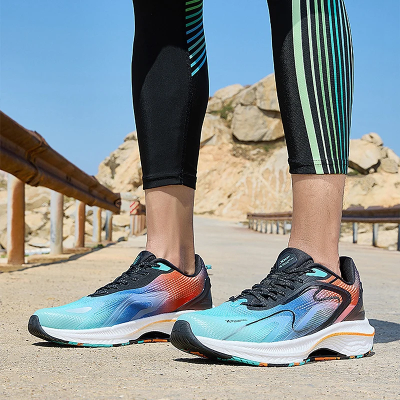 Xtep TengYue Running Shoes For Men Lightweight Breathable Men's