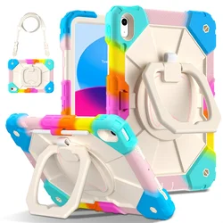 Shockproof Tablet Cover with Enhanced Protection - iPad Mini 6 7 (Colorful Blue)