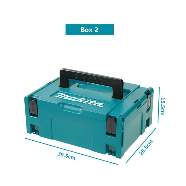 Makita Makpac Interlocking Case Stacked 