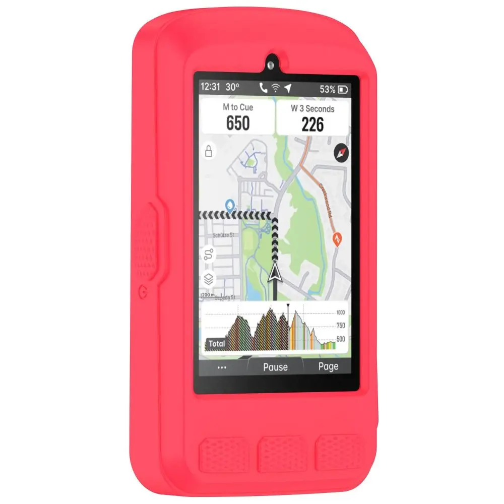Watch Accessories Silicone Protective Cover Lightweight Anti-collision Case Cover Bumper Soft For Wahoo ELEMNT ACE Bicycle Computer