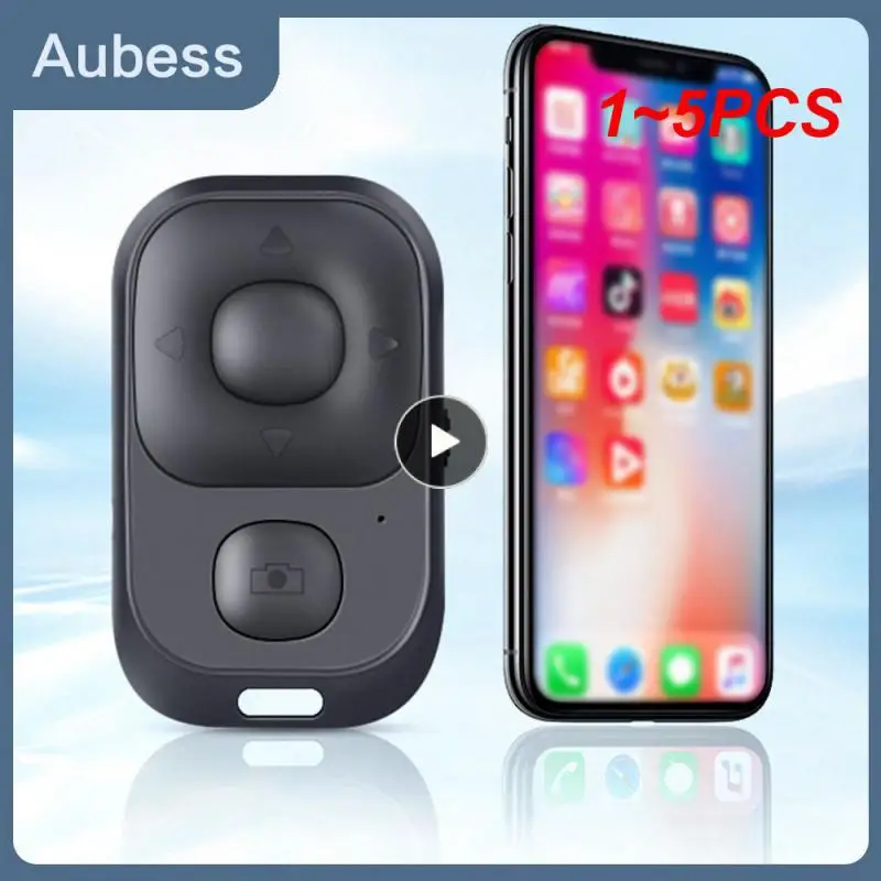 1 ~ 5Pcs Wireless Bluetooth-Compatibile Telecomando Pulsante Controller Auto-Timer Fotocamera Stick Shutter Release Phone Selfie Per