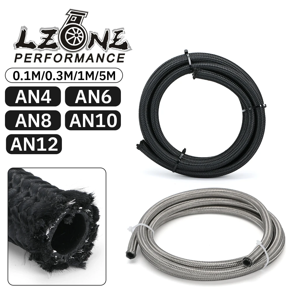 ABSOPRO Tubo Flessibile Olio/Carburante AN12 Universale 3ft - Alta Prestazione Per Auto E Moto - Foto 3