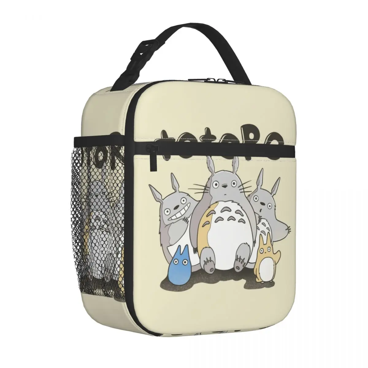 Totoro-Miyazaki Anime Merch Insulated Lunch Bags For School Food Storage Bag Portable Thermal Cooler Lunch Boxes