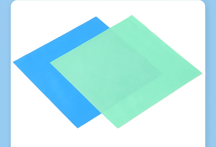 36 stücke AZDENT Natürliche Latex Dental Gummi Dämme Dicke 0,18/0,22mm 6 "x 6" Blau/grün Mundpflege Materialien Zahnmedizin Werkzeuge – Detail 8