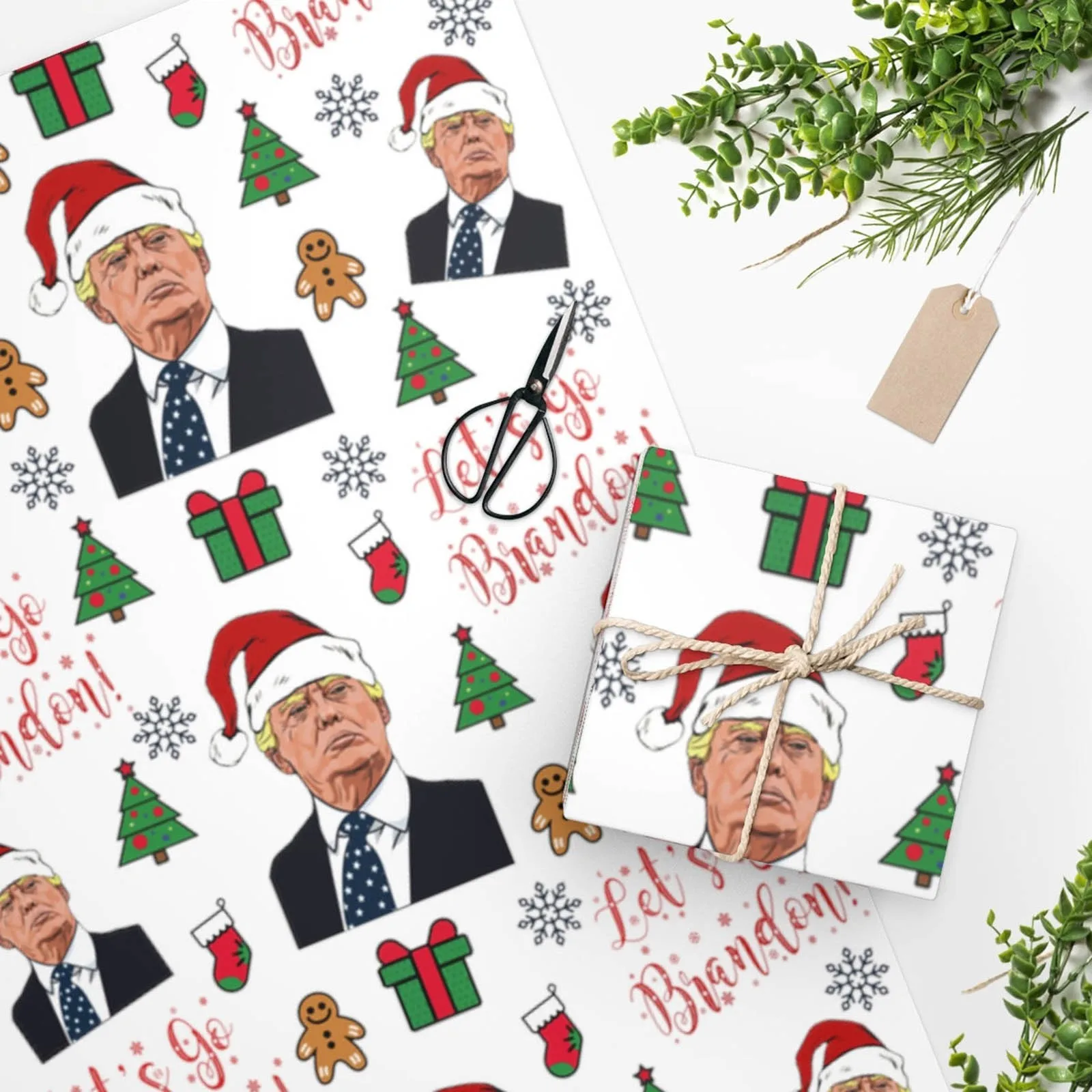 iOPQO Christmas Decorations Clearance Christmas Wrapping Paper 2023  Christmas Wrapping Paper Retro Gift Wrapping Paper Holiday Party Gift Paper  Book Cover Paper Christmas Ornaments 
