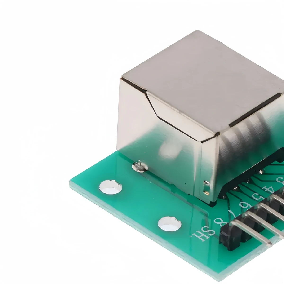 PCB Board PCB Board Assembly Printed Circuit Board 1Pcs RJ45 Adapter Board To XH2.54 Modular Ethernet Connector Adapter Network Interface + Breakout Board + Pin Header