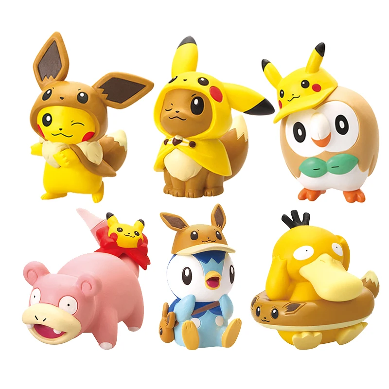 Figurine Pokémon Gashapon Zukan Evolution Laporeille & Lockpin B-12 no Dracaufeu