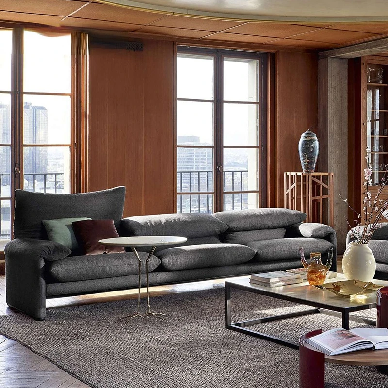 

Headrest sofa, living room, simple modern creative sofa