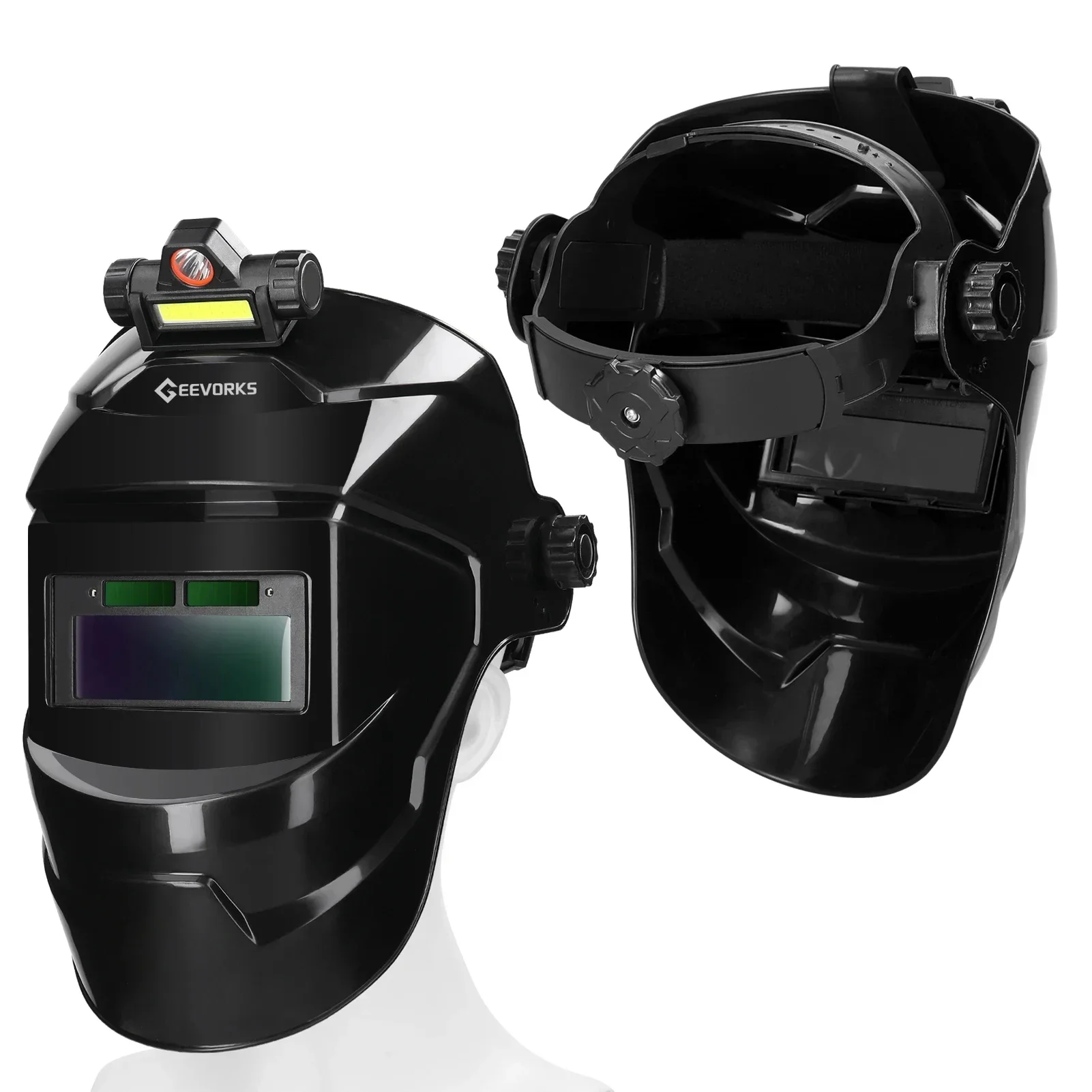 

Welding Helmet Automatic Dimming Welding Mask Large View True Color Auto Darkening Welding Facemask for Arc Welding